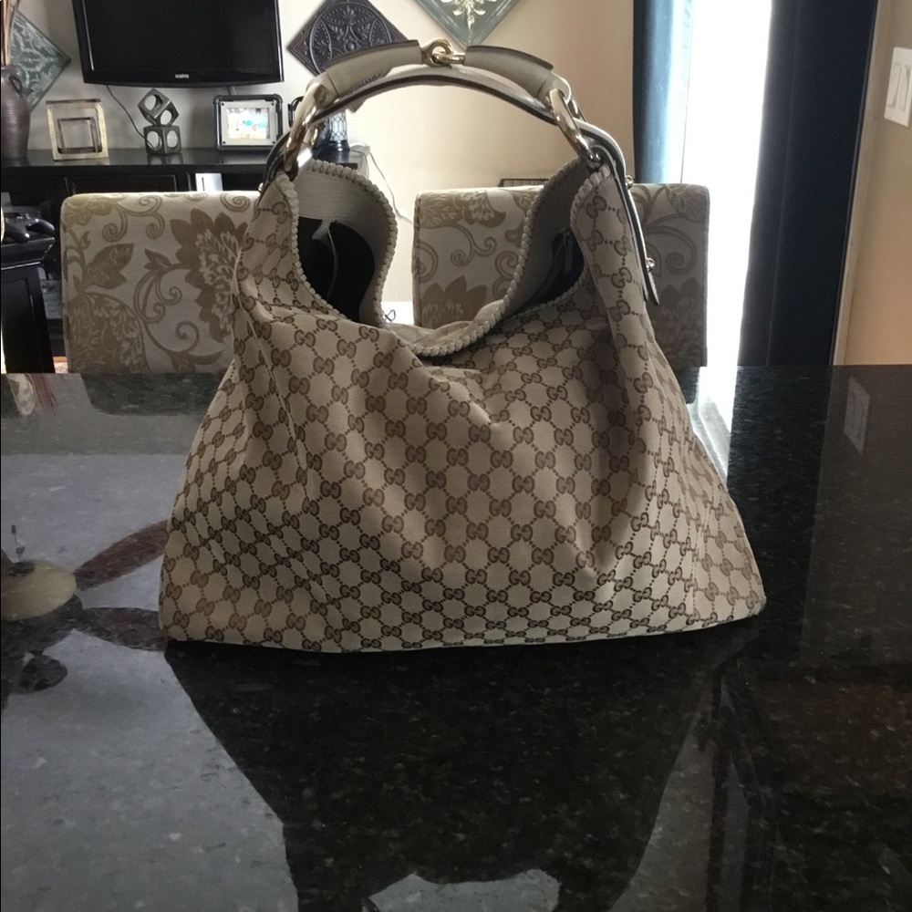 Gucci Horsebit Hobo  Extra Large AUTHENTIC